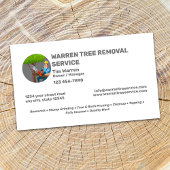 Tree Removal Service Company Visitekaartje