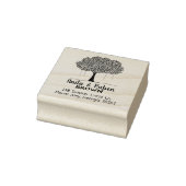 Tree Return-adresfamilie Rubberstempel (Stempel)