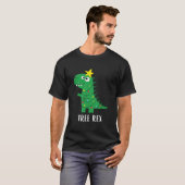 Tree Rex Christmas Shirt met lange mouwen Dinosaur (Voorkant volledig)