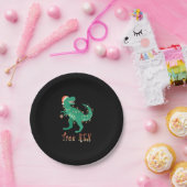 Tree Rex Dino T-Rex Kerstboom Grappig geschenk ide Papieren Bordje (Feest)