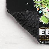 Tree Rex Funny Tyrannosaurus Rex Christmas Pun Muismat (Hoek)