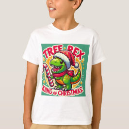 Tree Rex – Grappig Kerst T-Rex T-shirt