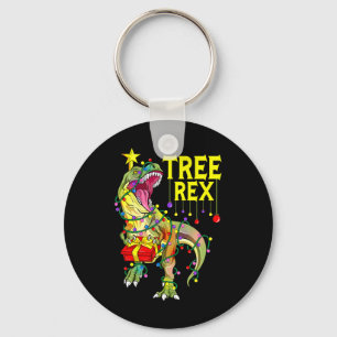 Tree Rex! Grappige Kerstmis Paleontoloog Sleutelhanger
