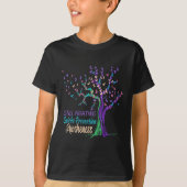 Tree Ribbon Still Fighting Suicide Prevention Awar T-shirt (Voorkant)
