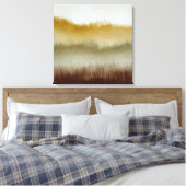 Tree Ridge Waterverf Canvas Kunst - Roest (Insitu (Slaapkamer))