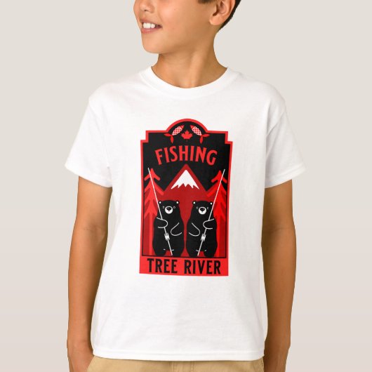 Tree River Vist Canada T-shirt (Voorkant)