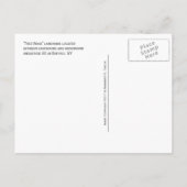 Tree Rock,Median of Interstate 80, Buford Wyoming Briefkaart (Achterkant)