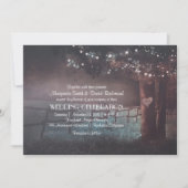 Tree Rustic Summer Outdoor Huwelijksuitnodiging Kaart (Voorkant)