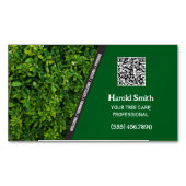 Tree Service Aangepaste QR Magnetisch Visitekaartje (Voorkant)
