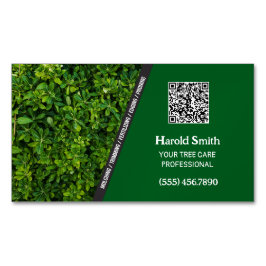 Tree Service Aangepaste QR Magnetisch Visitekaartje