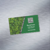 Tree Service Aangepaste QR Magnetisch Visitekaartje (Voorbeeld)