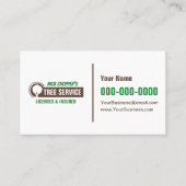 Tree Service Business Card Visitekaartje (Voorkant)