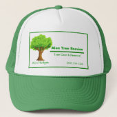 Tree Service Business Trucker Pet (Voorkant)