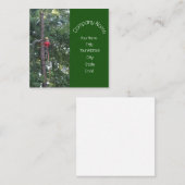 Tree Service Business Vierkante Visitekaartje (Voorkant / Achterkant)