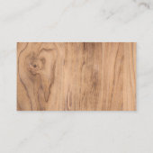 Tree Service Company Visitekaartje (Achterkant)