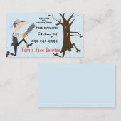 Tree Service II-Visitekaartje Visitekaartje (Voorkant / Achterkant)