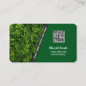 Tree Service QR-Visitekaartje Visitekaartje (Voorkant)
