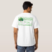 Tree-service T-shirt (Achterkant volledig)