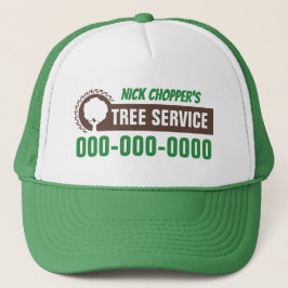 Tree Service Trucker Hat Pet