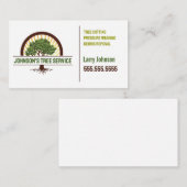 Tree-service Visitekaartje (Voorkant / Achterkant)