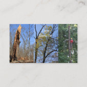 Tree-service Visitekaartje (Voorkant)