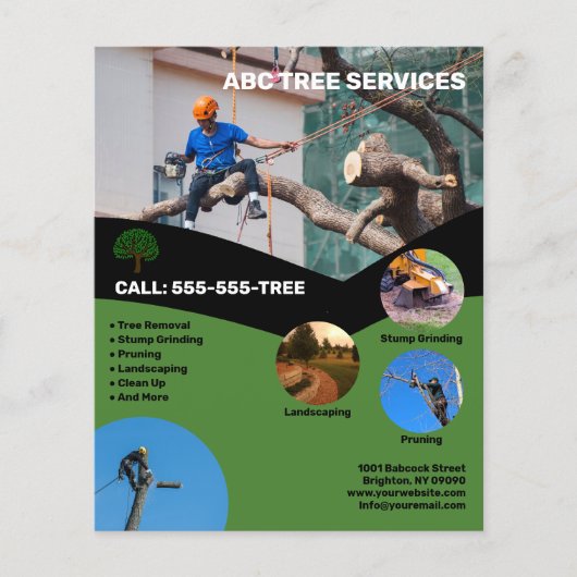 Tree Services Flyer (Voorkant)
