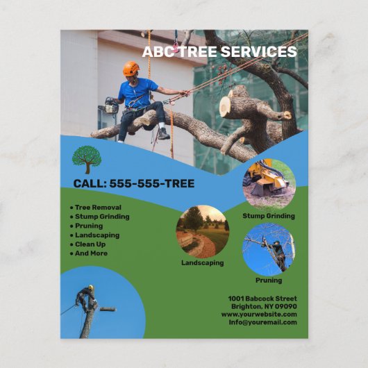 Tree Services Flyer (Voorkant)