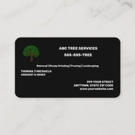 Tree Services Visitekaartje