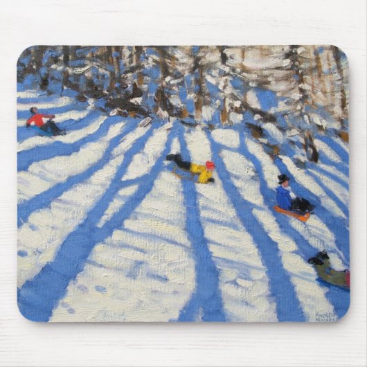 Tree shadows Morzine Muismat (Voorkant)