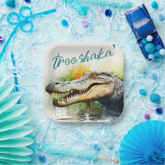 Tree Shaka' Paper Bord (Feest)