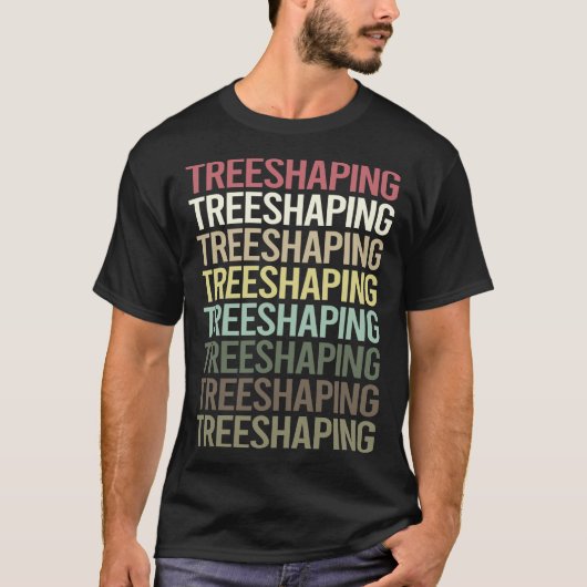 Tree Shaping Arborsculpture Topiary Pooktre T-shirt (Voorkant)