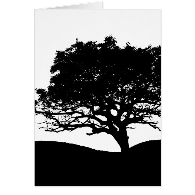 Tree Silhouette (Voorkant)