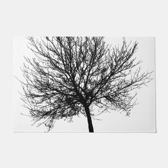 Tree Silhouette Deurmat (Voorkant)