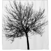 Tree Silhouette Douchegordijn (Voorkant)
