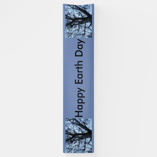 Tree Silhouette-foto - Aangepaste banner (Verticaal)