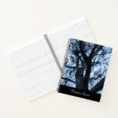 Tree Silhouette-foto Notitieboek (Binnen)