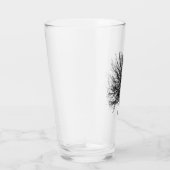 Tree Silhouette Glas (Rechts)