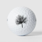 Tree Silhouette Golfballen (Voorkant)