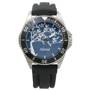 Tree Silhouette Horloge