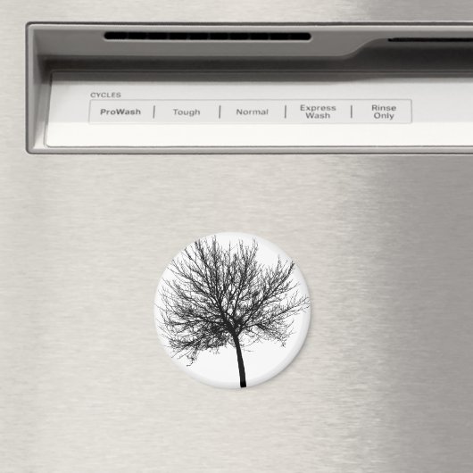 Tree Silhouette Magneet (Insitu (Vaatwasser))