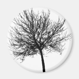 Tree Silhouette Magneet