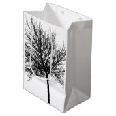 Tree Silhouette Medium Cadeauzakje (Voorkant Gekanteld)