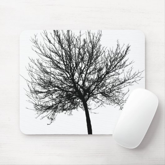 Tree Silhouette Muismat (Met muis)