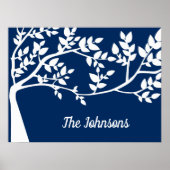 Tree Silhouette Poster (Voorkant)