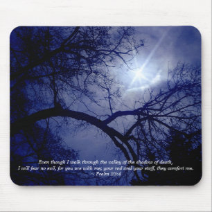 Tree Silhouette Scriptmousepad Muismat