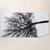 Tree Silhouette Strandlaken (Voorkant)