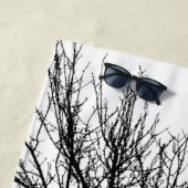 Tree Silhouette Strandlaken (In situ)