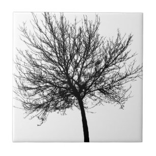 Tree Silhouette Tegeltje