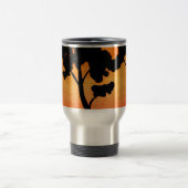 Tree Silhouette Waterverf Reisbeker (Center)