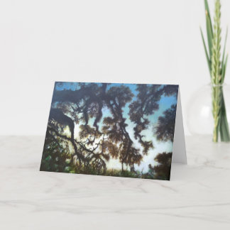 Tree & Sky wenskaart Kaart